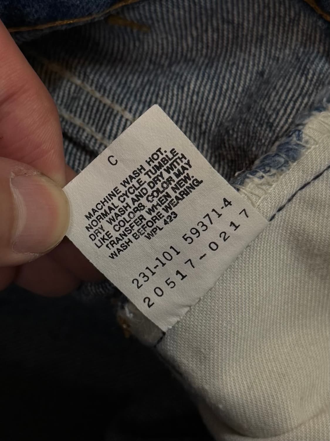 90's USA Made 빈티지 리바이스 517 오렌지탭 부츠컷 상품이미지10