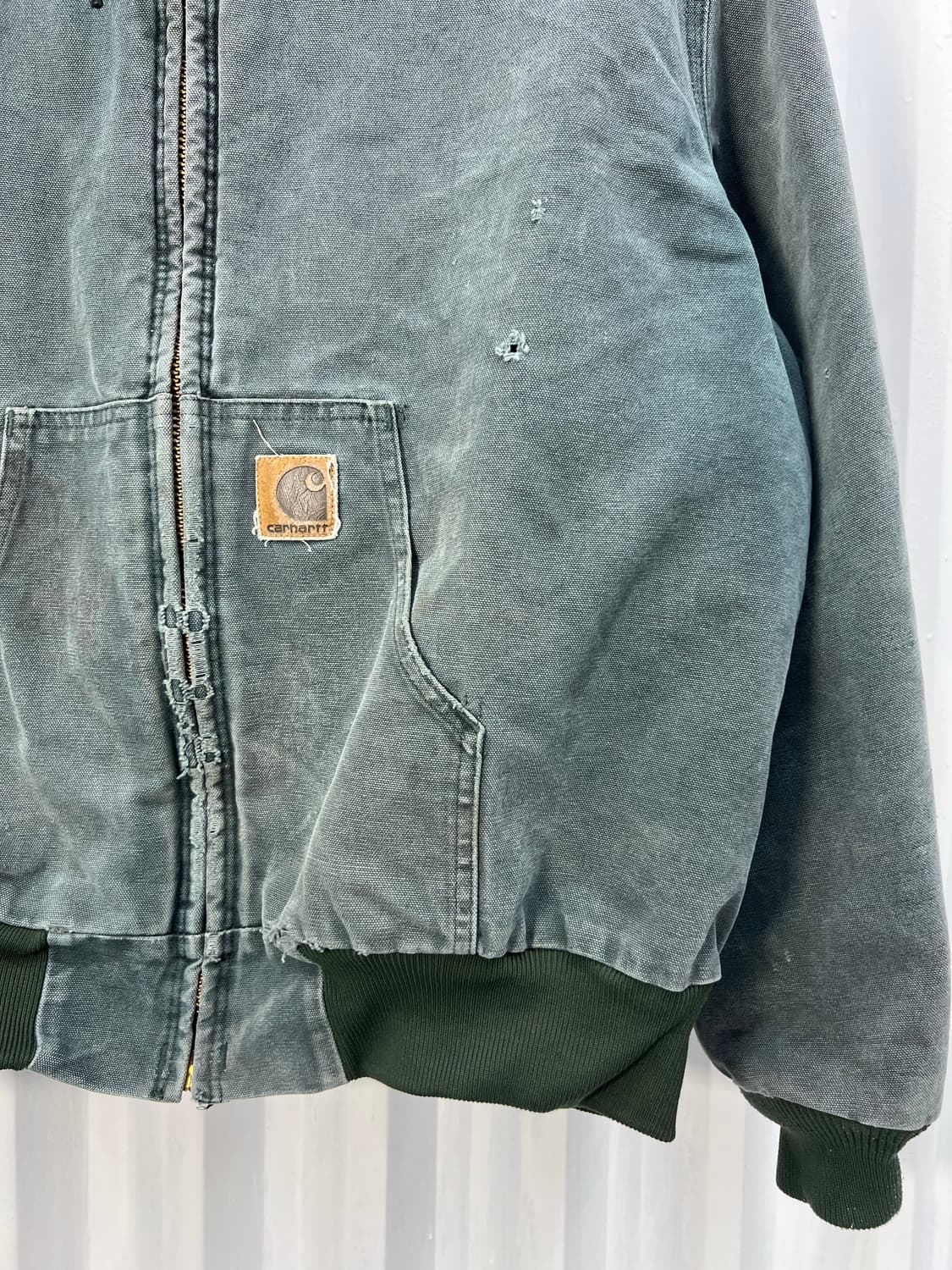 99s) Carhartt J68 HTG (헌터그린 2XL) USA 상품이미지5
