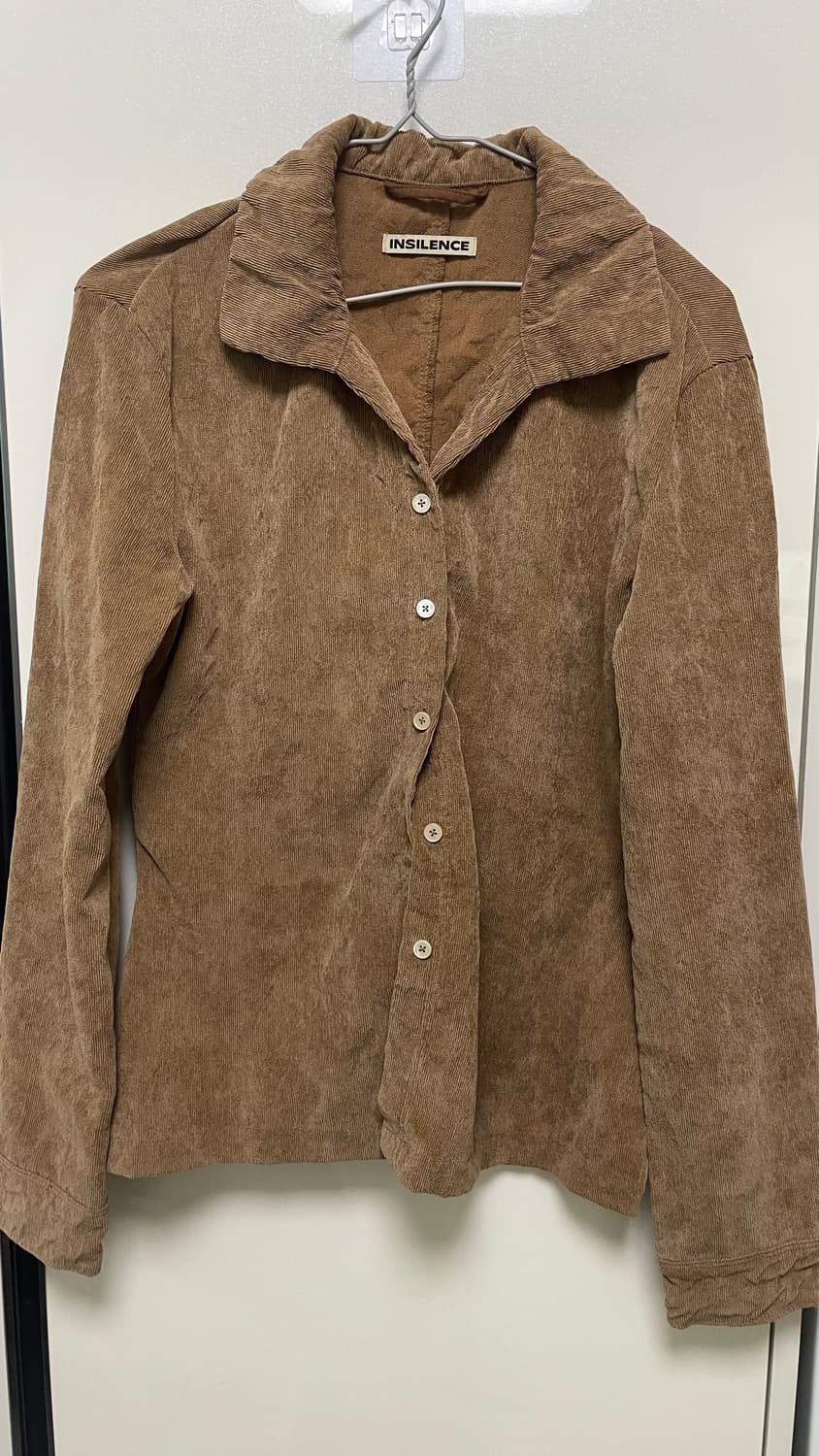 인사일런스우먼 브라운 셔츠 상품이미지2