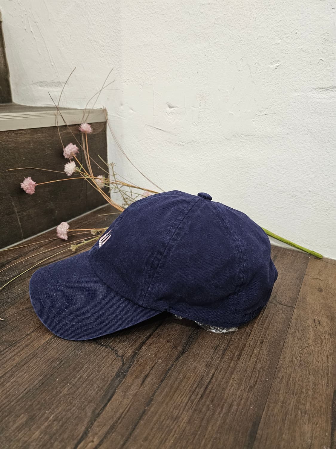 GAP 네이비 레드로고 볼캡 상품이미지3