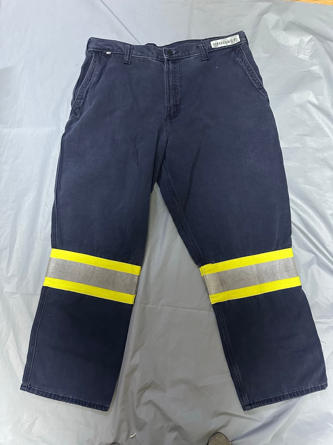 칼하트 FR 리플렉티브 데님 카펜터 워크팬츠 36x30 상품이미지1