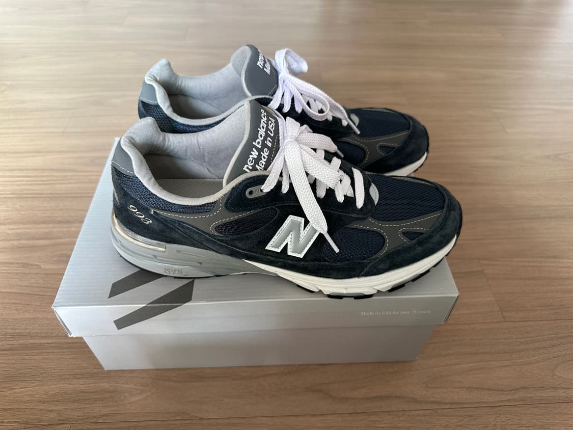 285 뉴발란스 993 네이비 mr993nv 상품이미지5