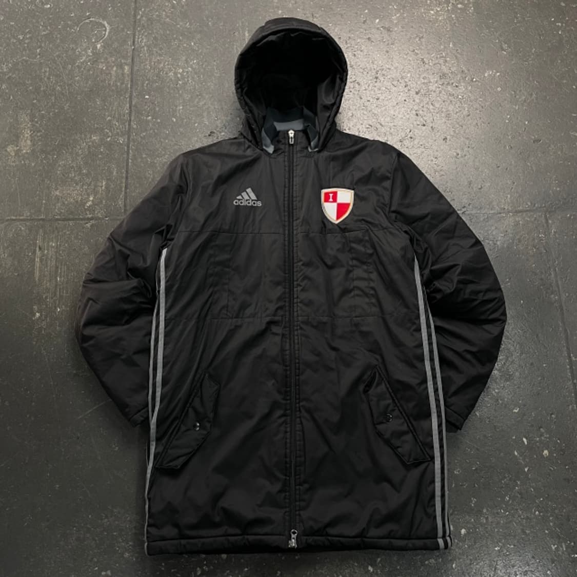 100 아디다스 부산 아이파크 롱 점퍼 상품이미지1