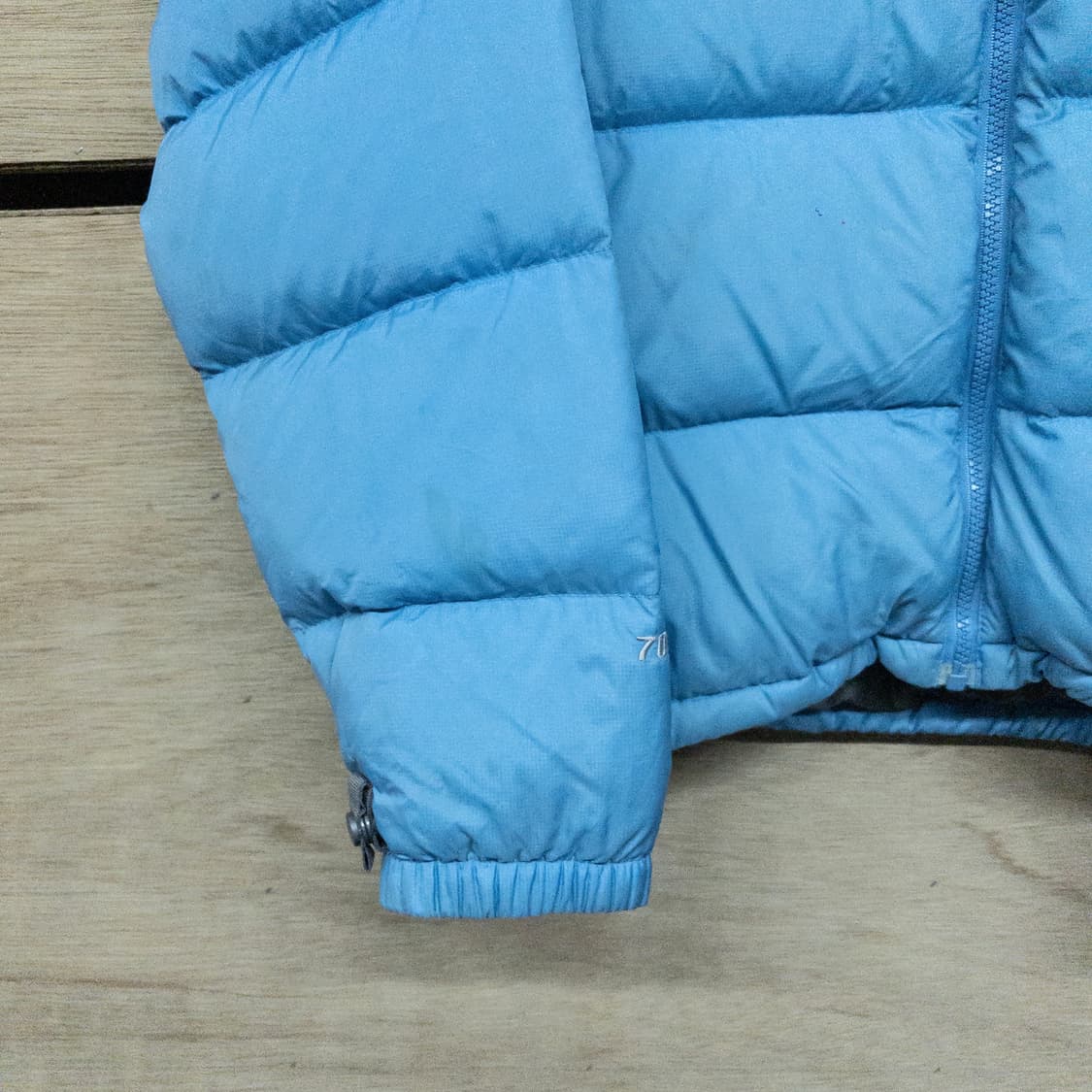 노스페이스 스카이블루 패딩 다운 자켓 (M) 상품이미지3