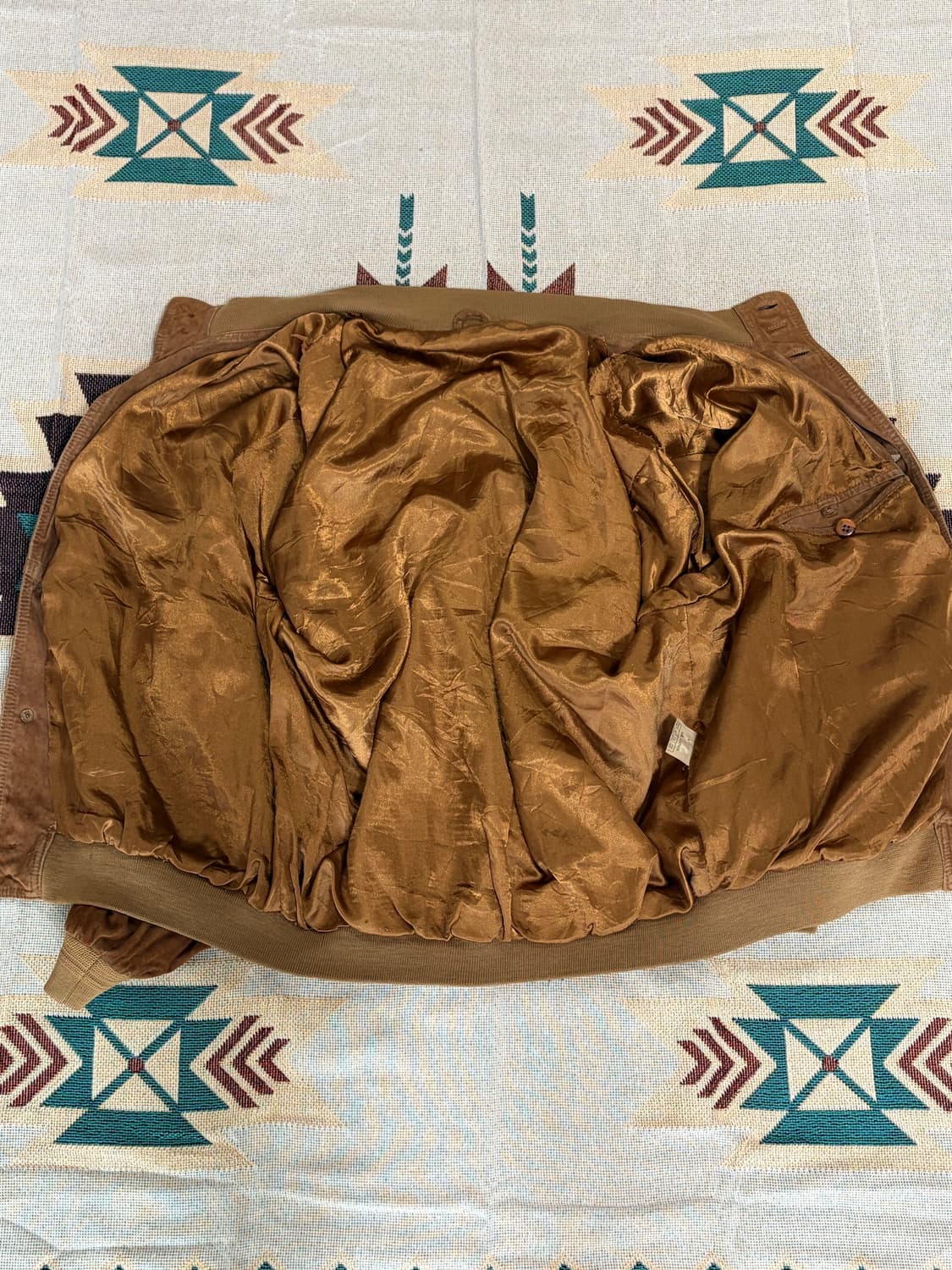 Suede A1 round blouson / 스웨이드 봄버 블루종 상품이미지5