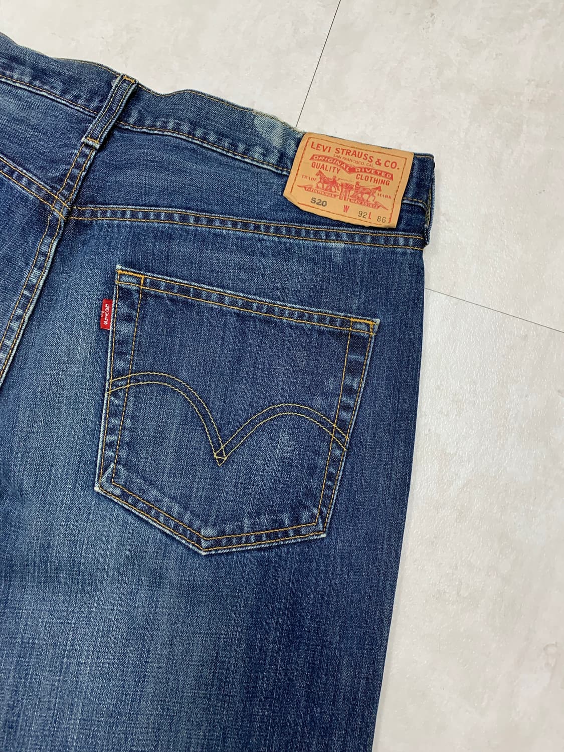 리바이스 520 데님팬츠 #178 상품이미지8