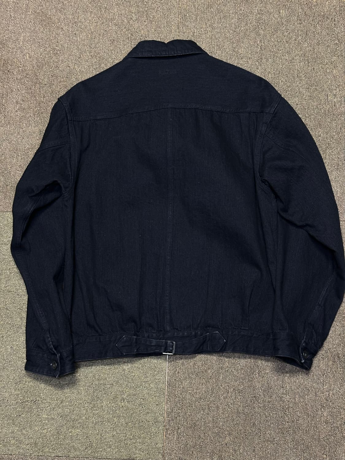 [2] 코모리 23fw 블랙 데님 자켓 상품이미지4