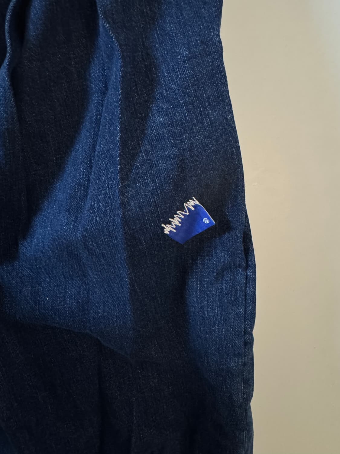 자라 아더에러 와이드 레그 진 블루 상품이미지9