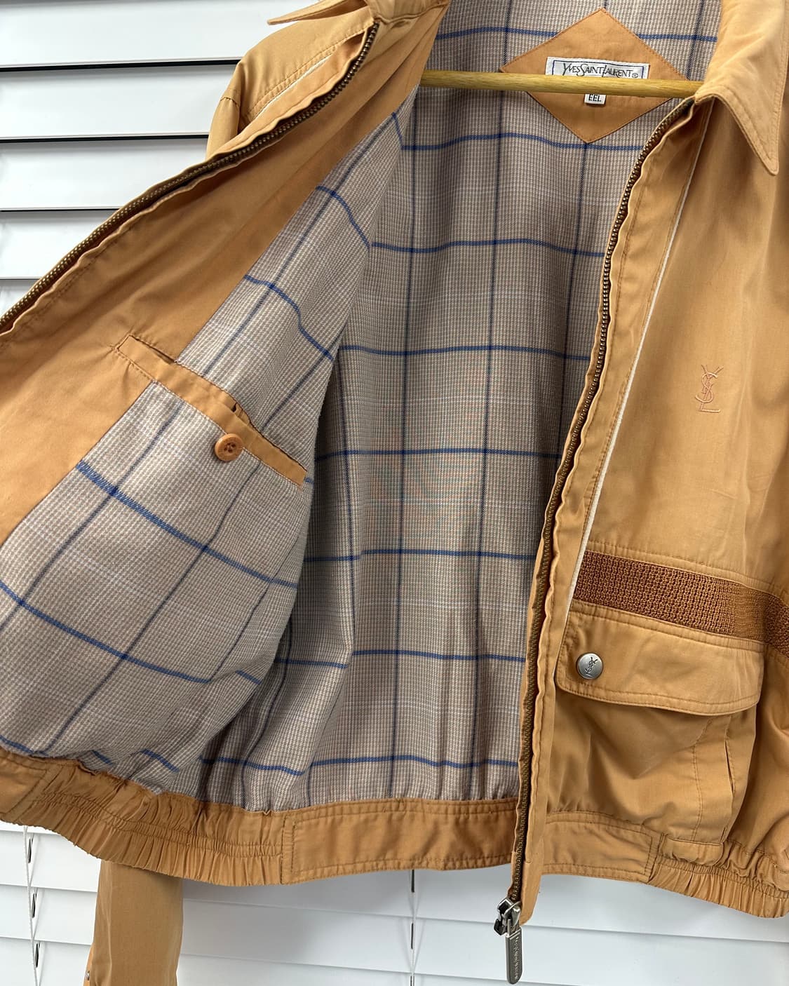 (L)90'S YSL 세미 크롭자켓-M1113 상품이미지7