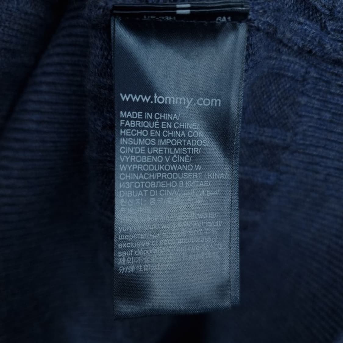 [타미힐피거] 로고 자수 케이블 꽈배기 니트 M19724 상품이미지8