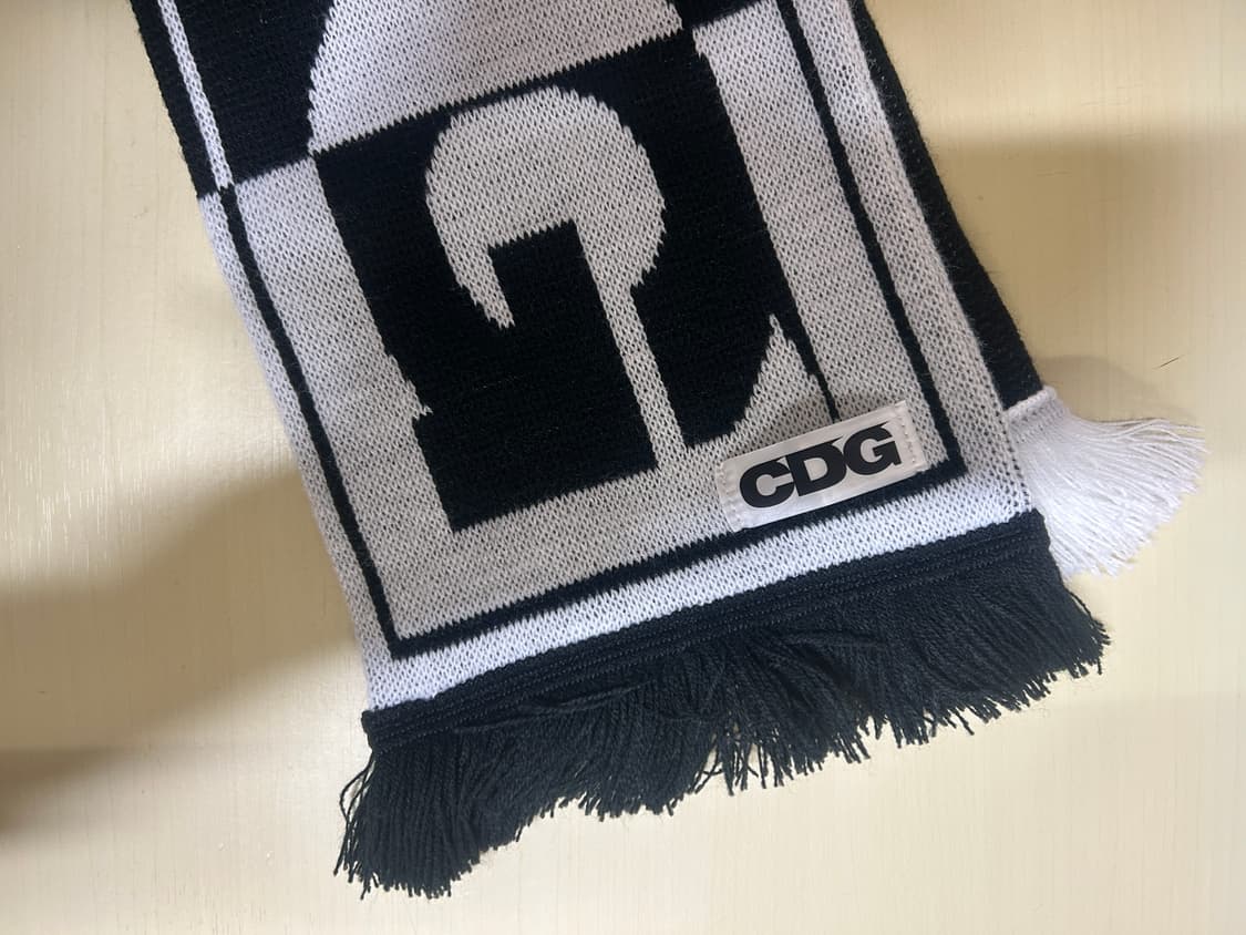 cdg 로코 체크 머플러 상품이미지2