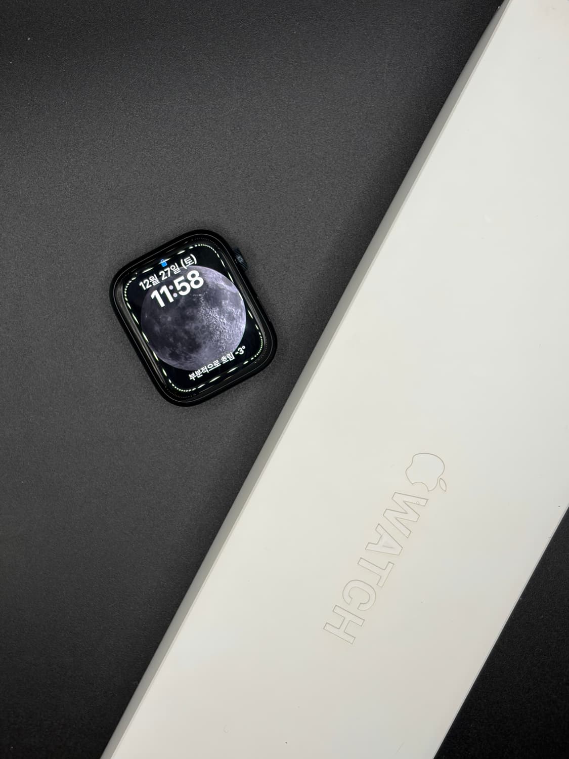 애플워치 8 gps 45mm 셀룰러 미드나잇 알루미늄 새상품급 애차드밀케 상품이미지5