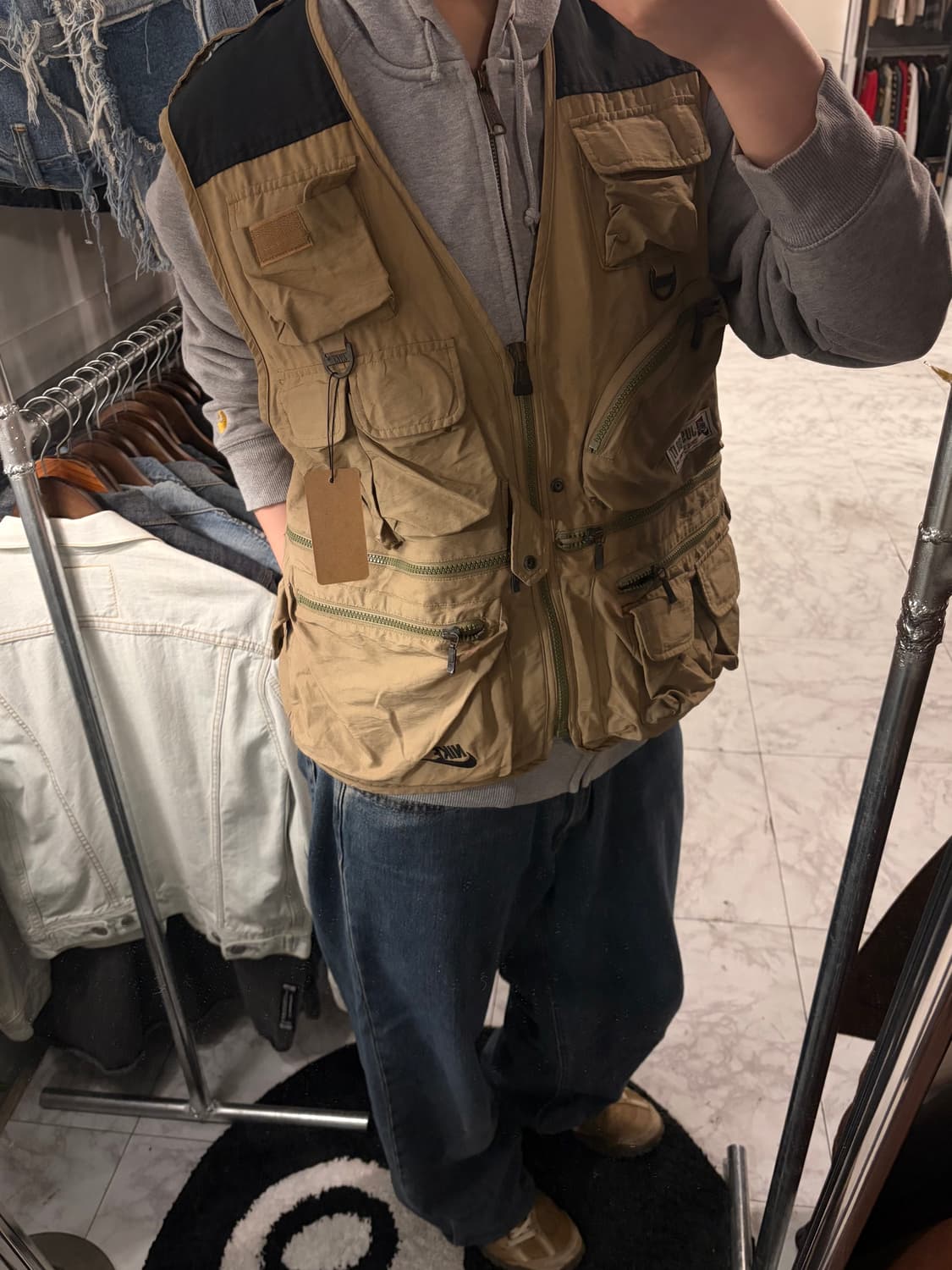 (정품/L) 나이키 멀티 포켓 베스트 a1 상품이미지1