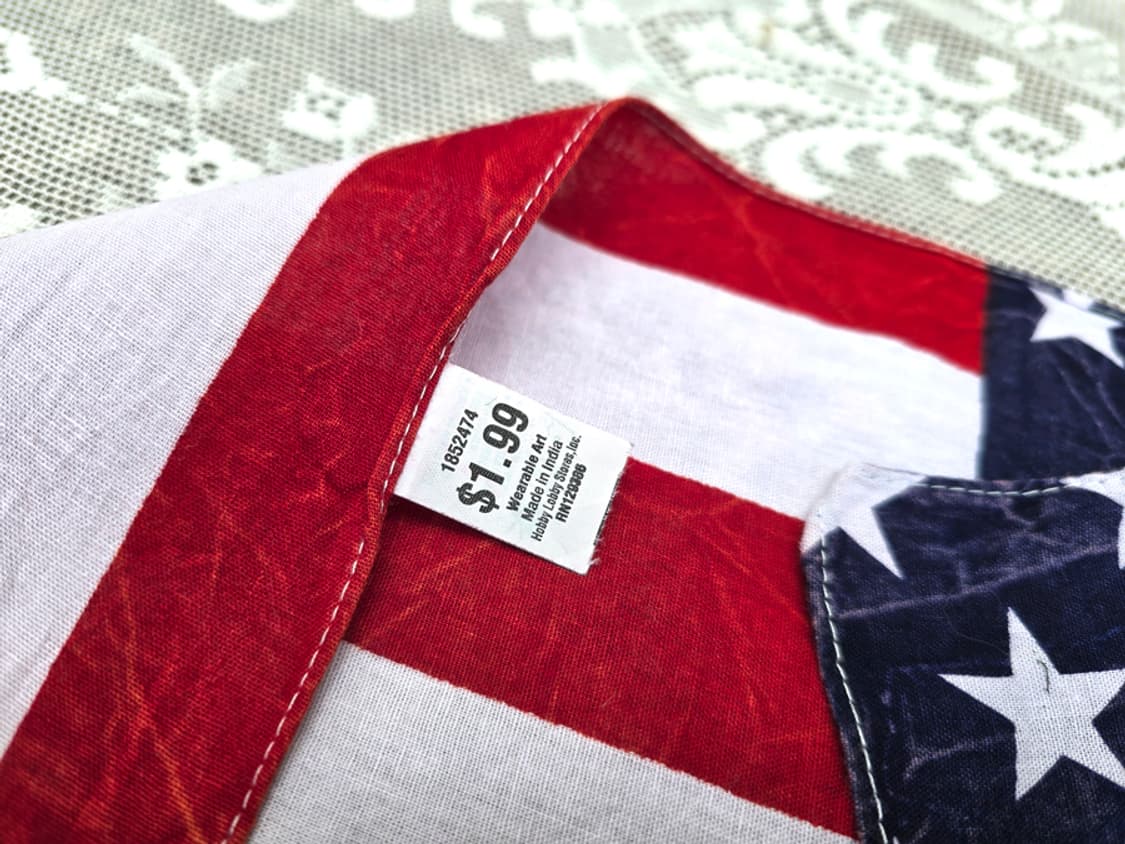빈티지 성조기 반다나 상품이미지4