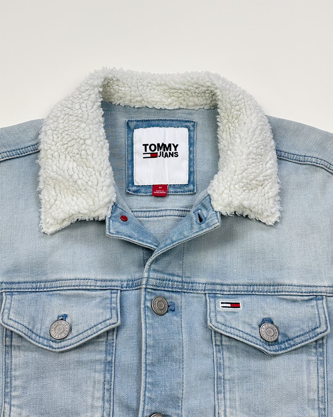 타미힐피거 쉐르파 카라 데님 자켓 상품이미지3