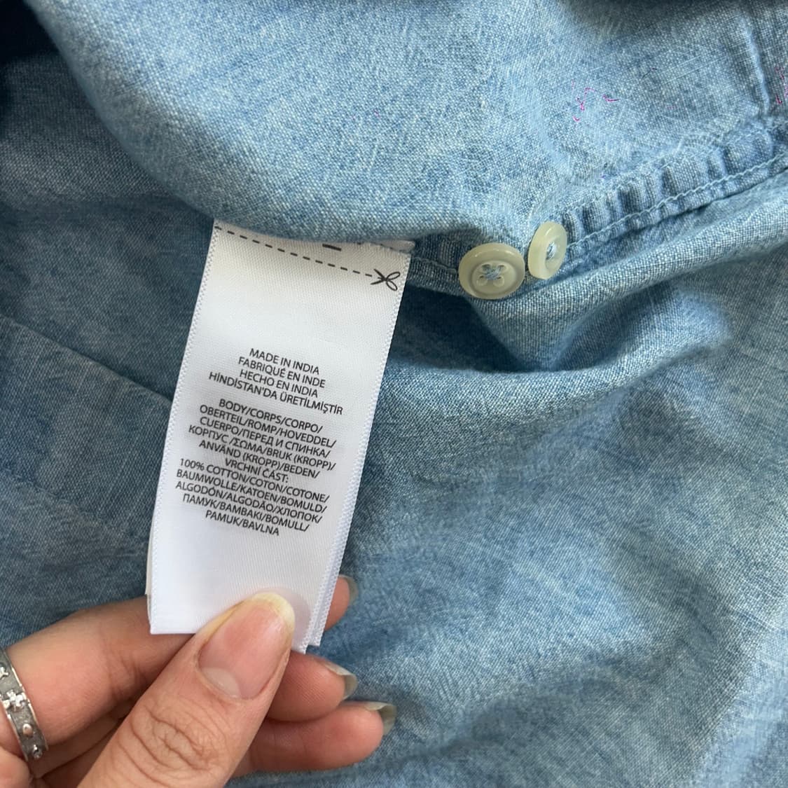 Polo 폴로 멀티포니 데님 셔츠 상품이미지6