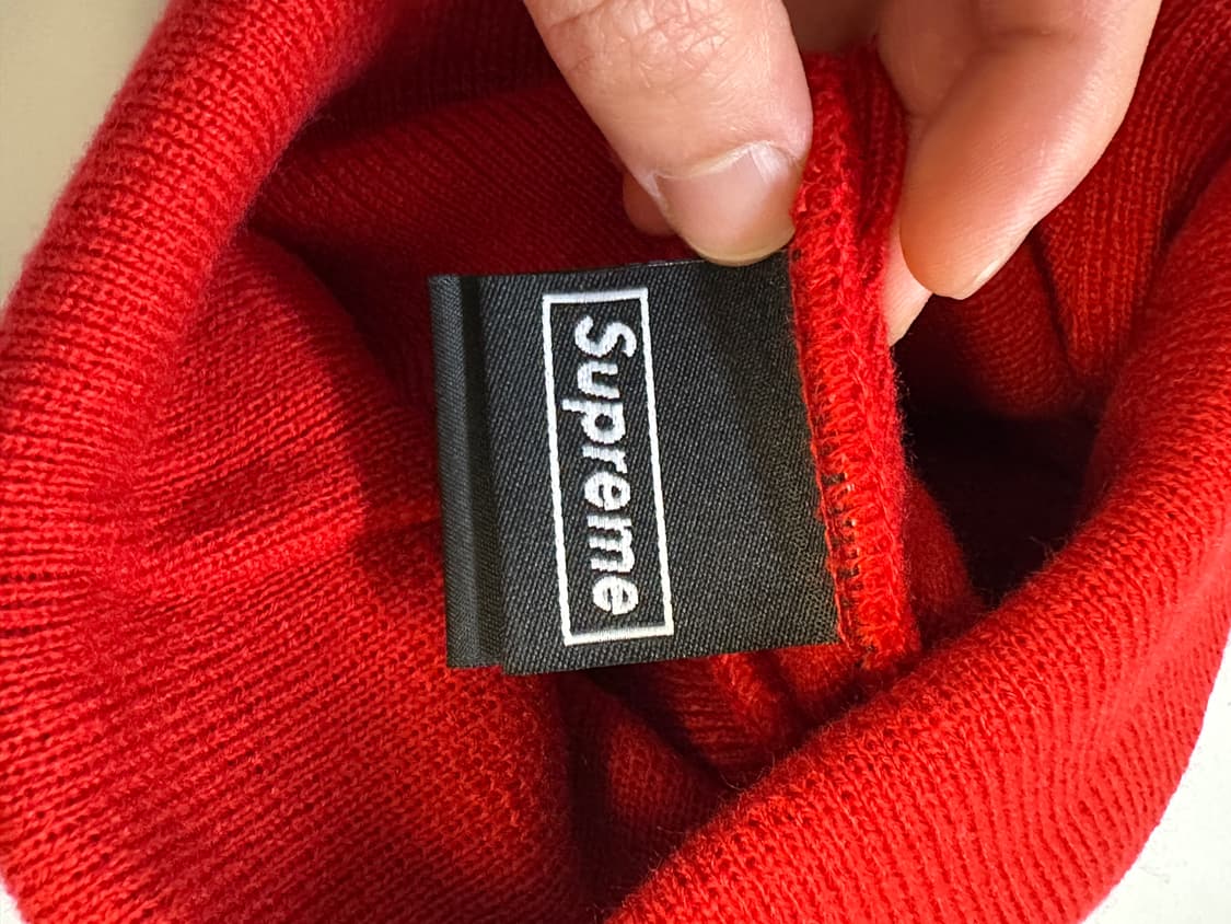 슈프림 뉴에라 살베이션 비니 레드 24SS 상품이미지4