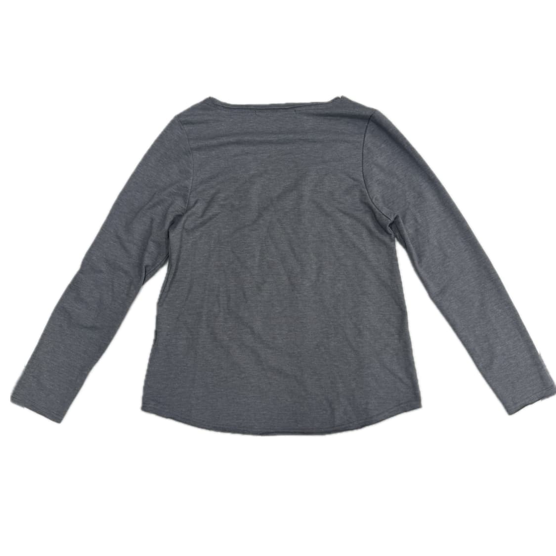 Ehyphenwold gallety 쇠맛 브이넥 락 펑크 긴팔 티셔츠 상품이미지3