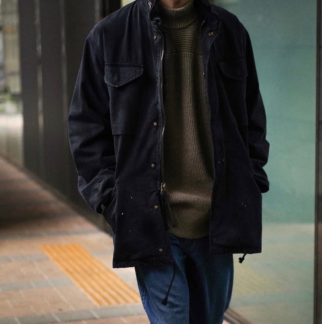 오베르쥬 어드레서 m65 VTG 블랙 판매 상품이미지4