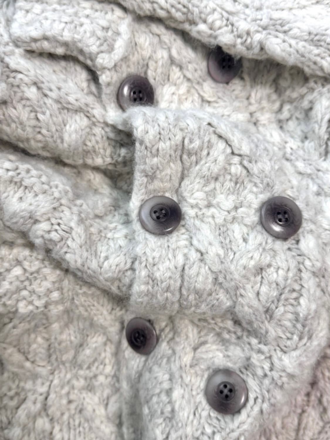 [새상품]한땀한땀 향아 가디건_화이트 퍼플 그레이/ 생활한복 상품이미지3