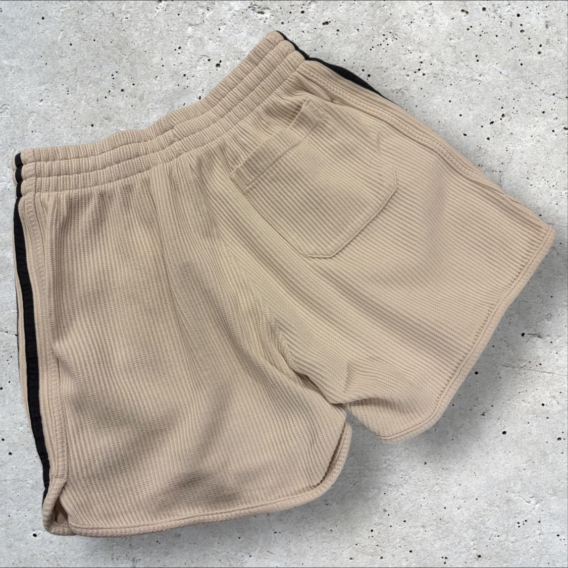 [M] 아디다스 와플 삼선 반바지 아이보리 B363 상품이미지2