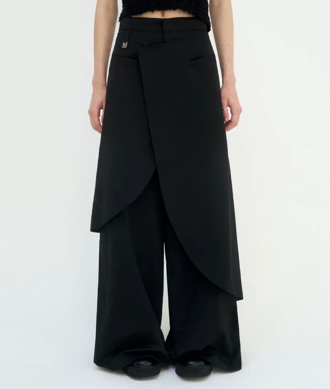 트리밍버드 랩 더블 레이어드 팬츠 상품이미지1