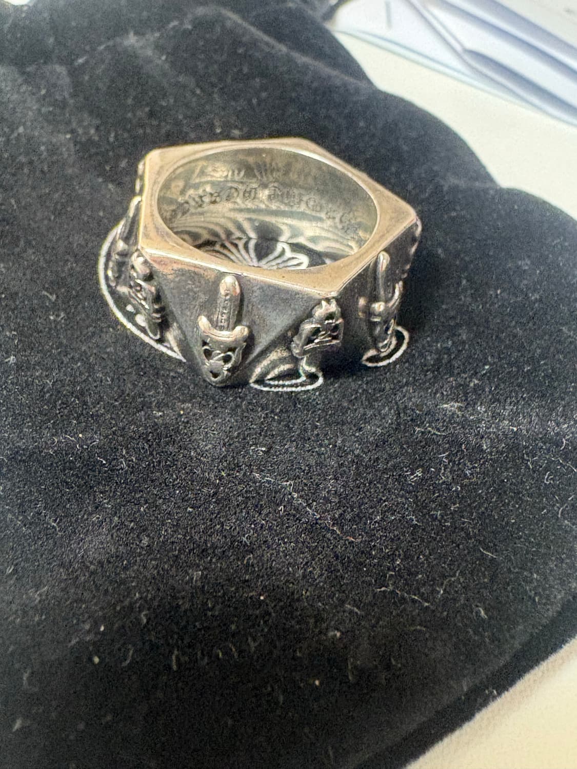 크롬하츠 펜타곤 대거링 상품이미지3