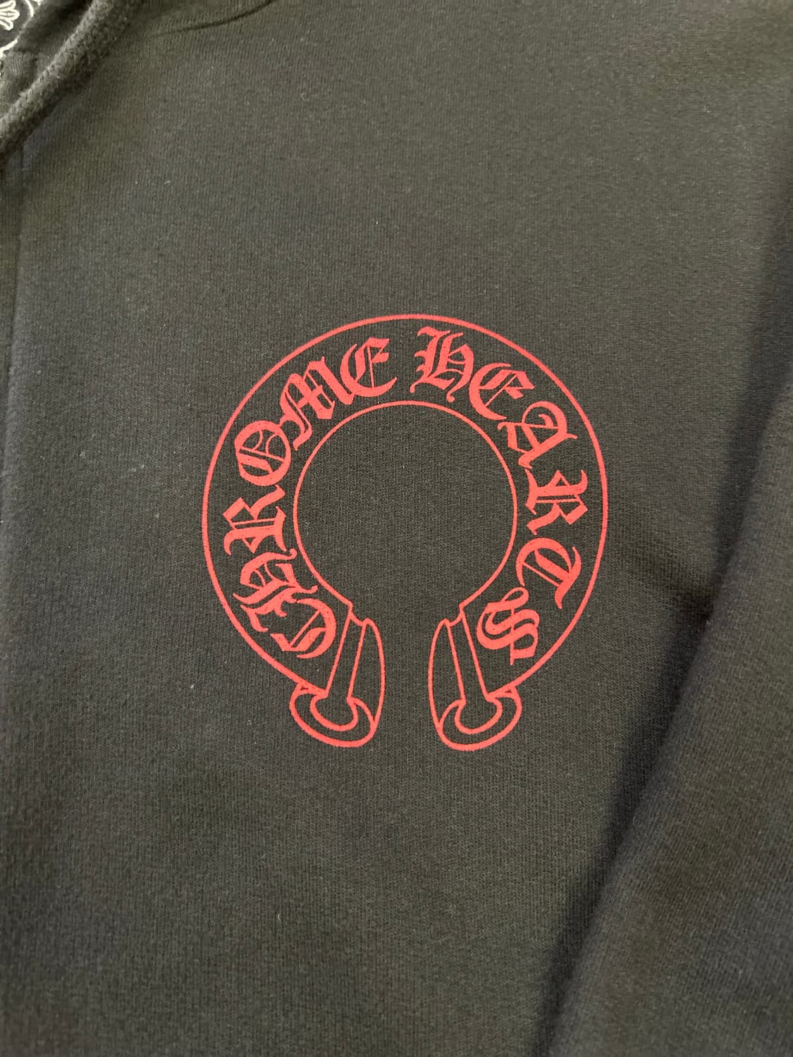 크롬하츠 홀스슈 세메터리 후드집업 상품이미지2