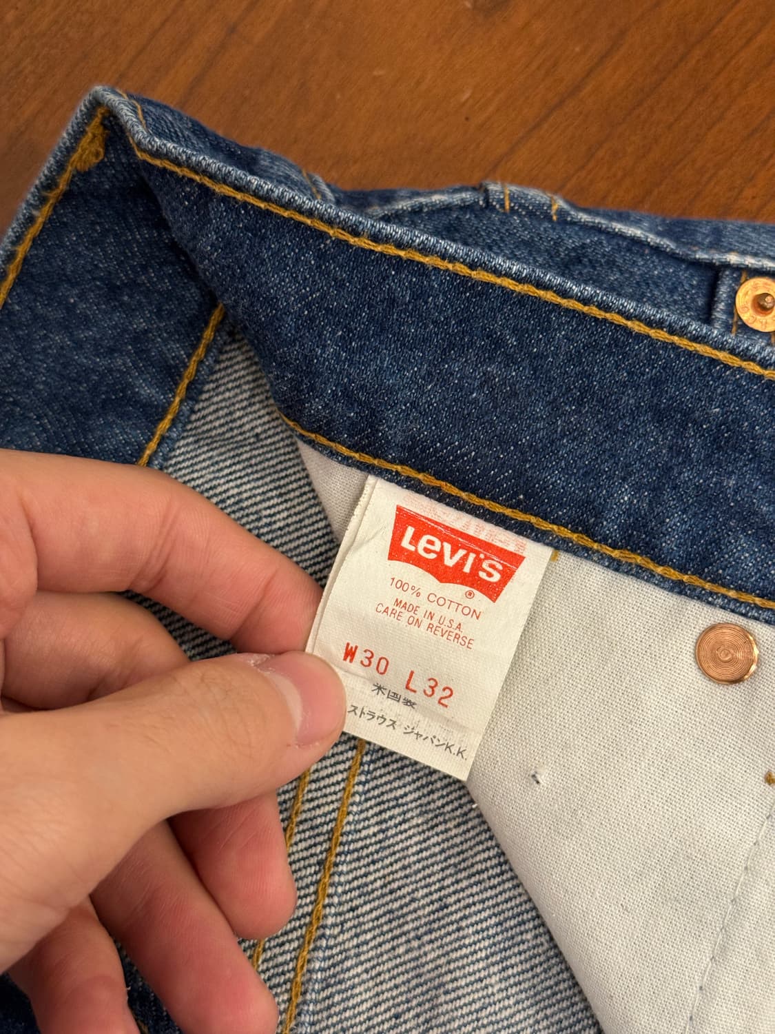 27.5) 90s USA Levi’s 610-0217 Jeans 상품이미지7