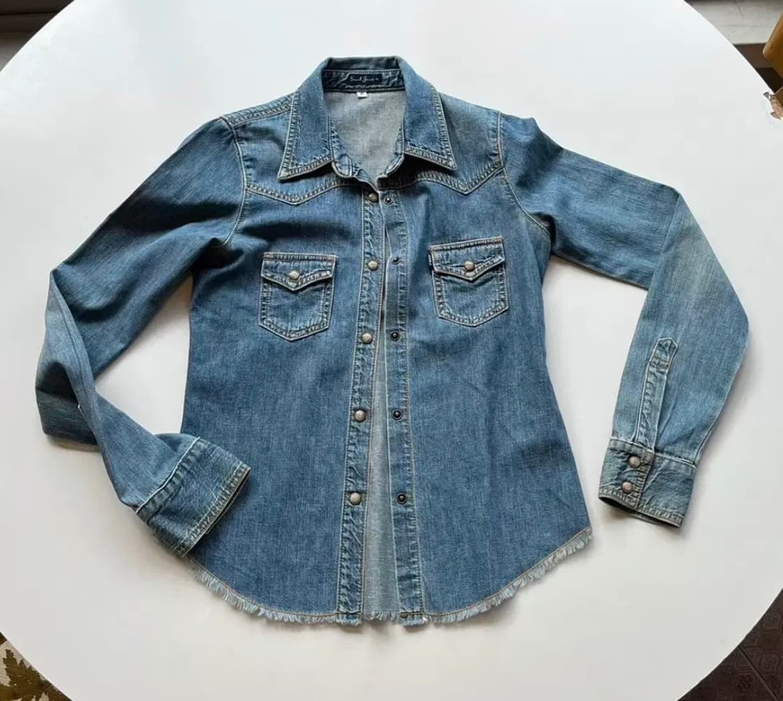 Earl jean 얼진 데님 셔츠 상품이미지1