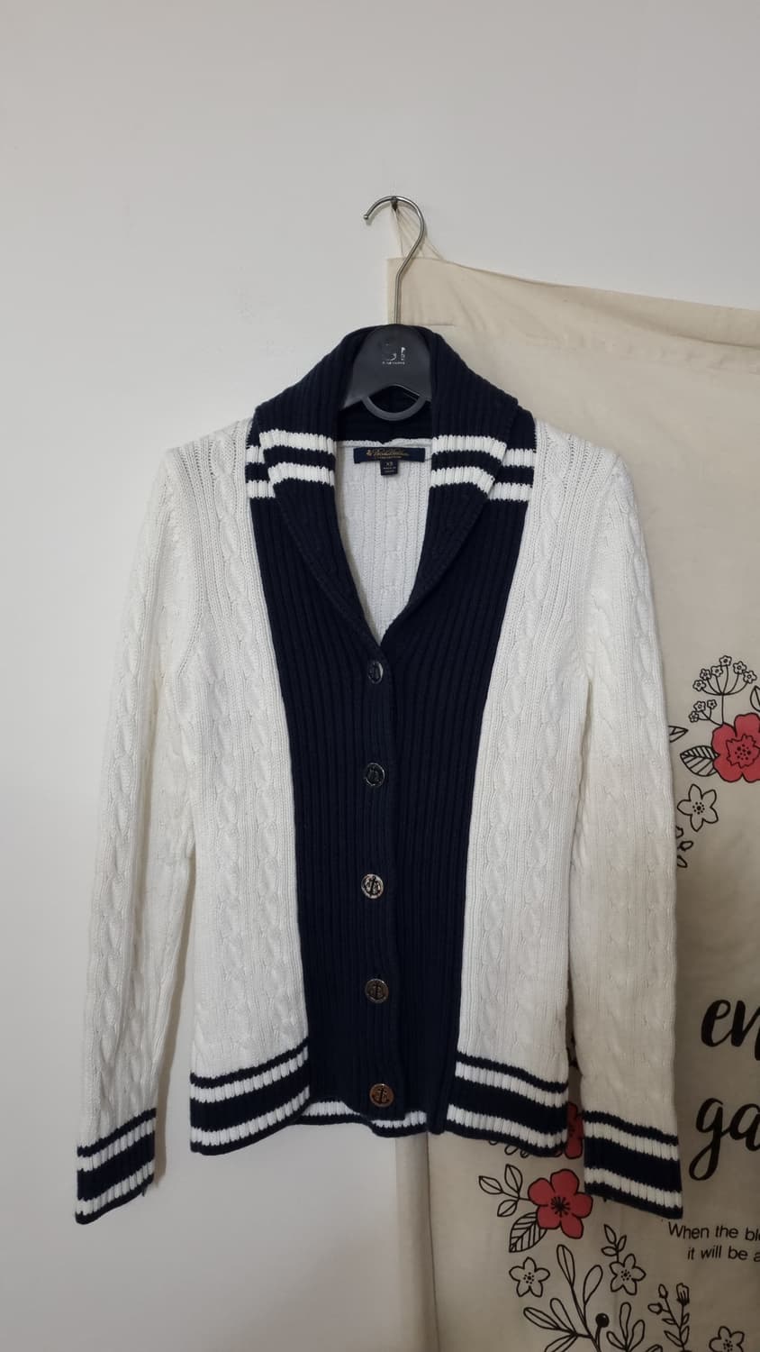 brooks brothers케이블 마린 니트 가디건 상품이미지1