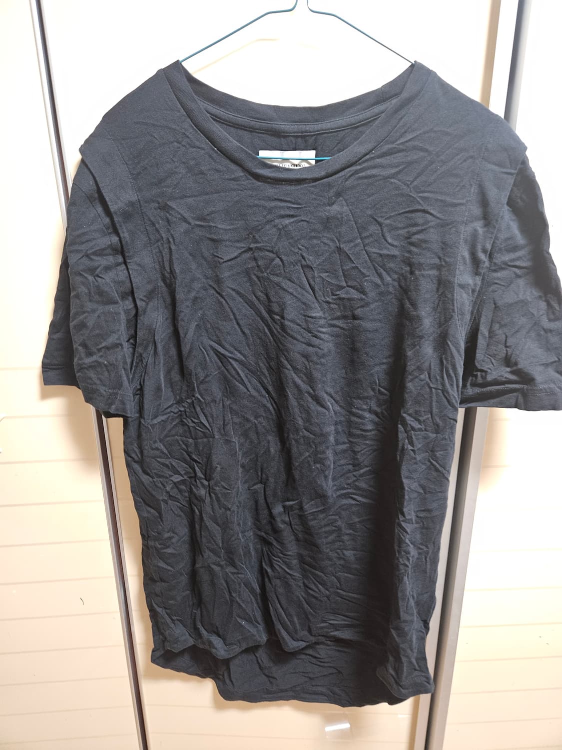 헬무트랭/나이키/ 퍼블릭 스쿨 블랙 티셔츠 일괄판매 상품이미지3