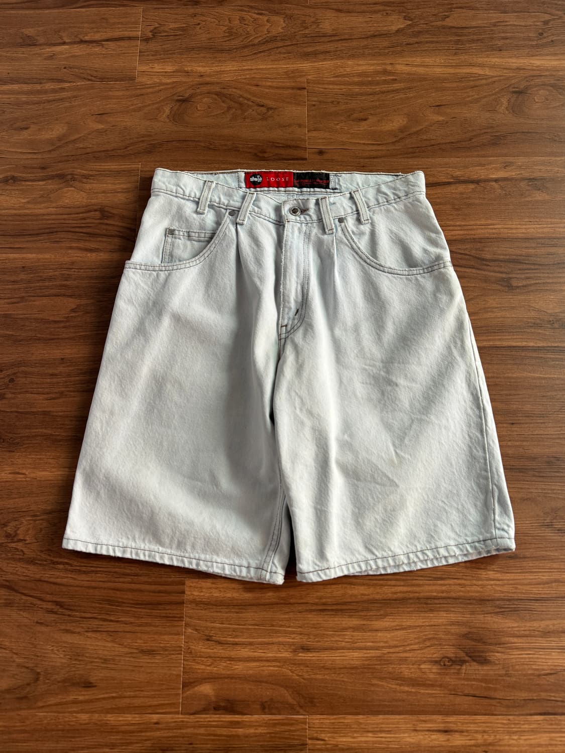 [32]90's 리바이스 Made In USA 실버탭 데님 쇼츠 상품이미지2