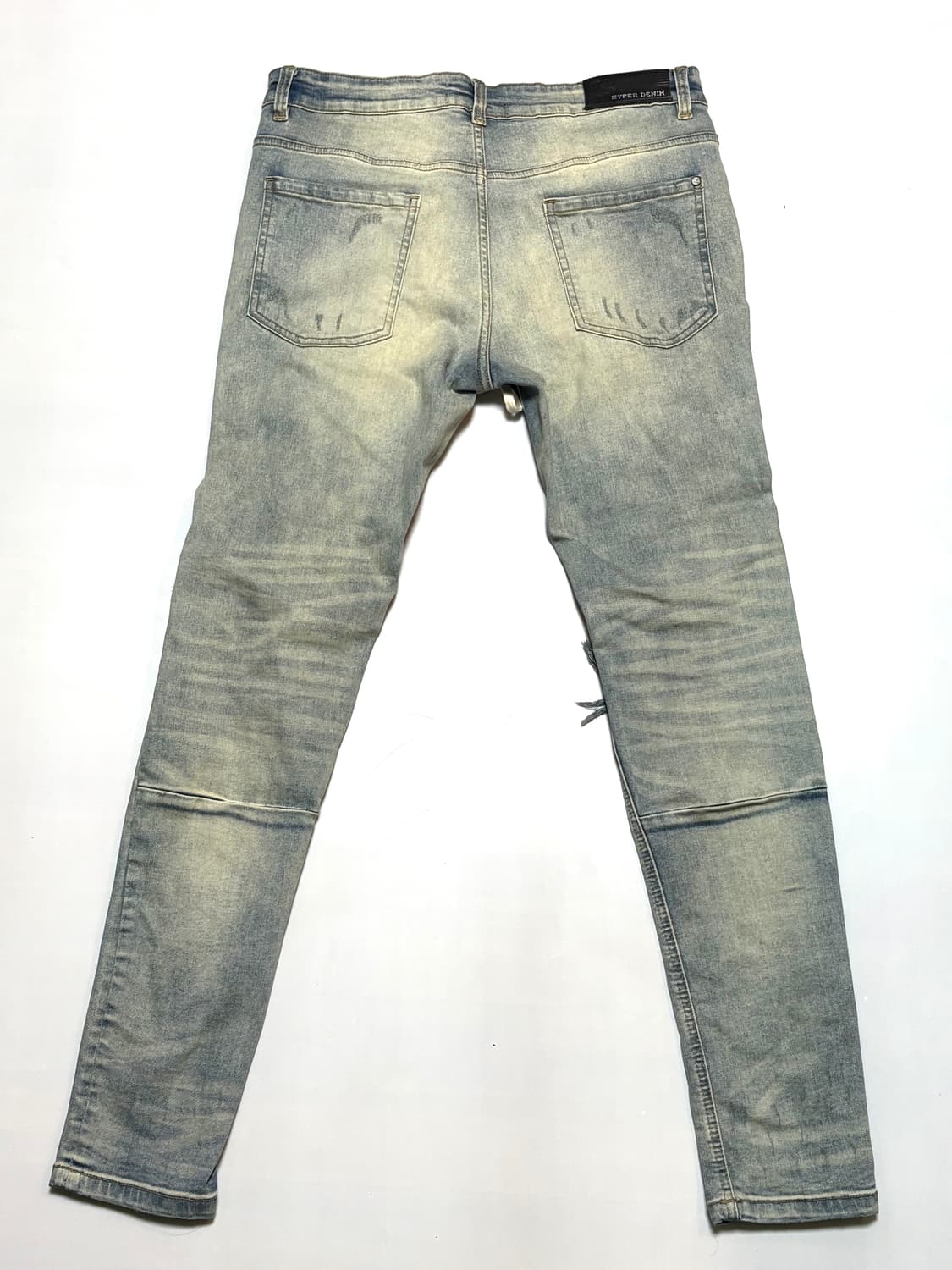 하이퍼데님 라이트블루 스키니진 34 상품이미지3