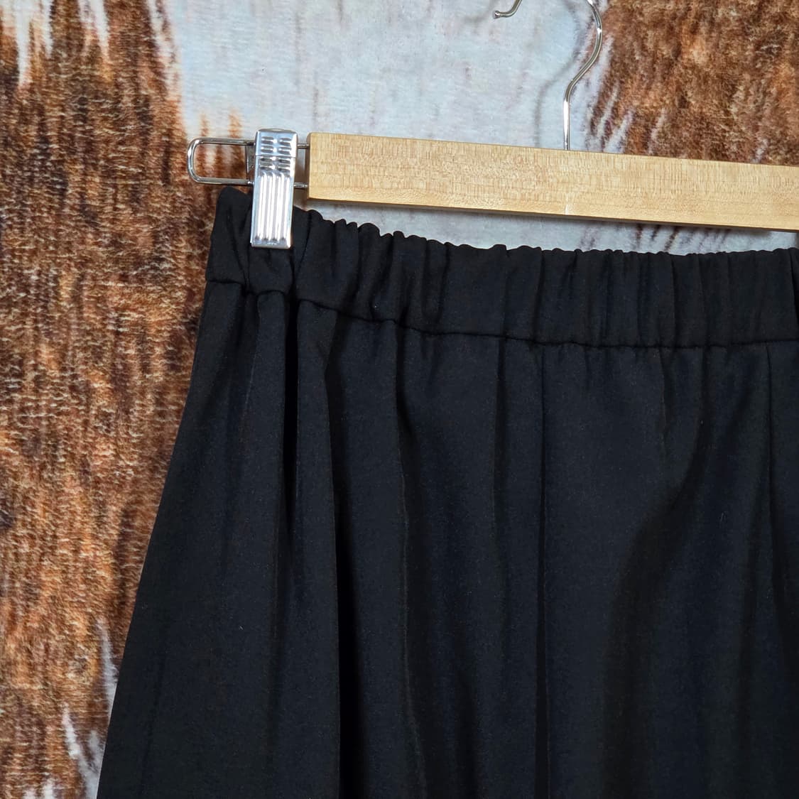 반밴딩 카고 포켓 슬렉스 와이드 팬츠 상품이미지5