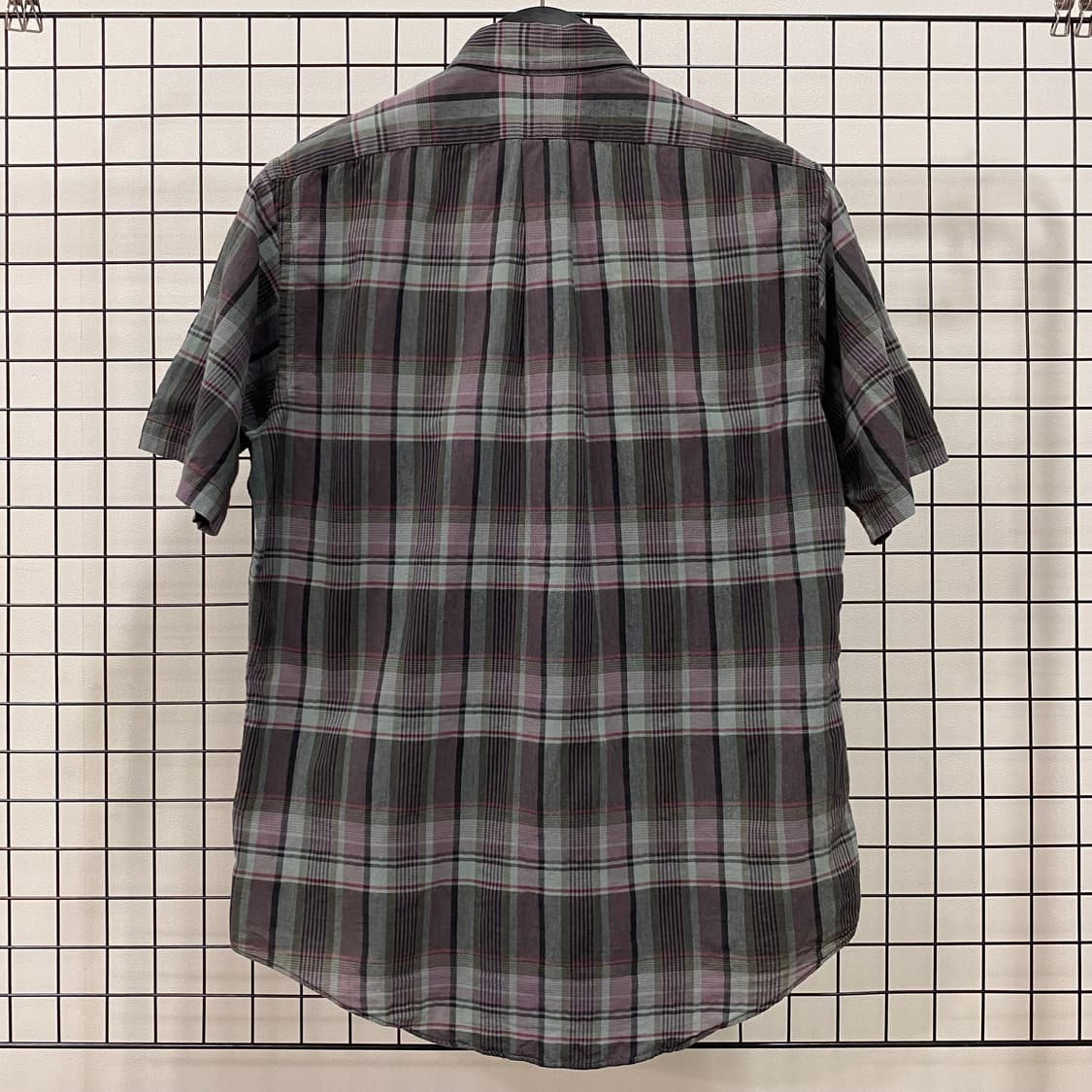 폴로 랄프로렌 체크 반팔 셔츠 상품이미지2