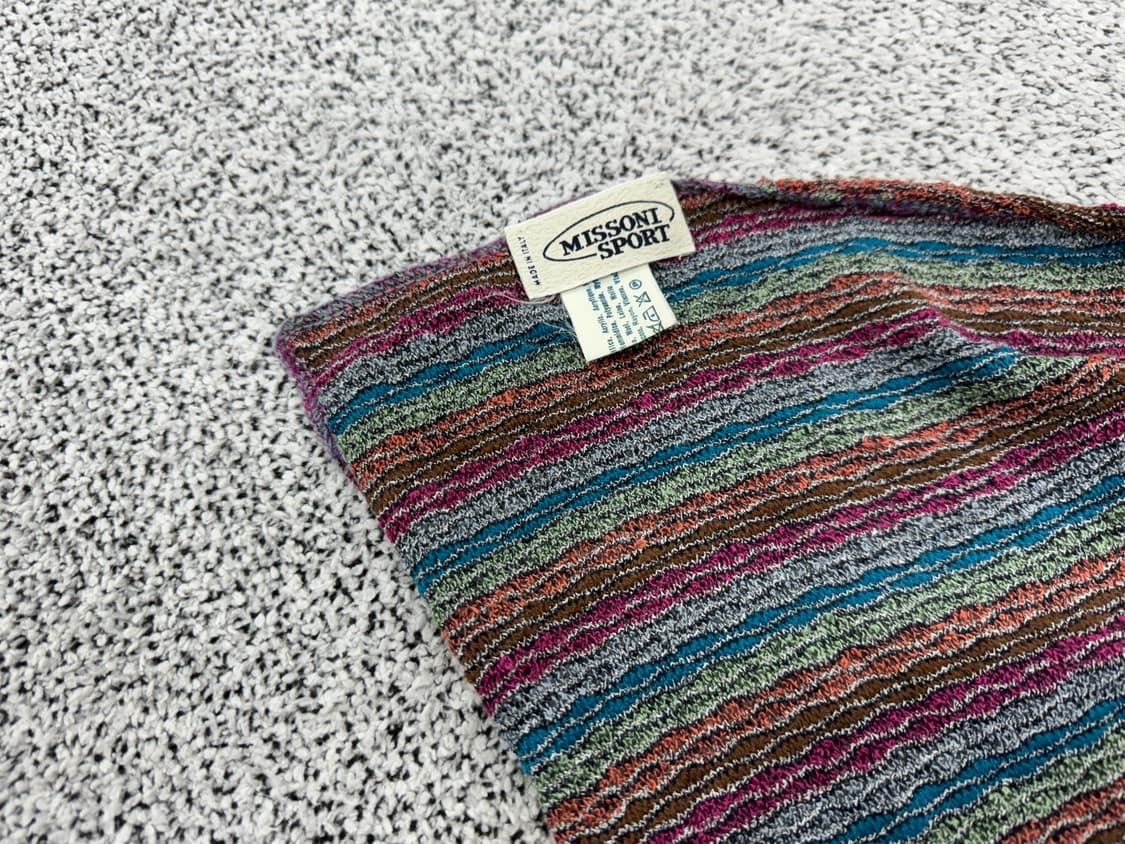 미쏘니 울혼방 멀티컬러 이테리 메이드 머플러 상품이미지2