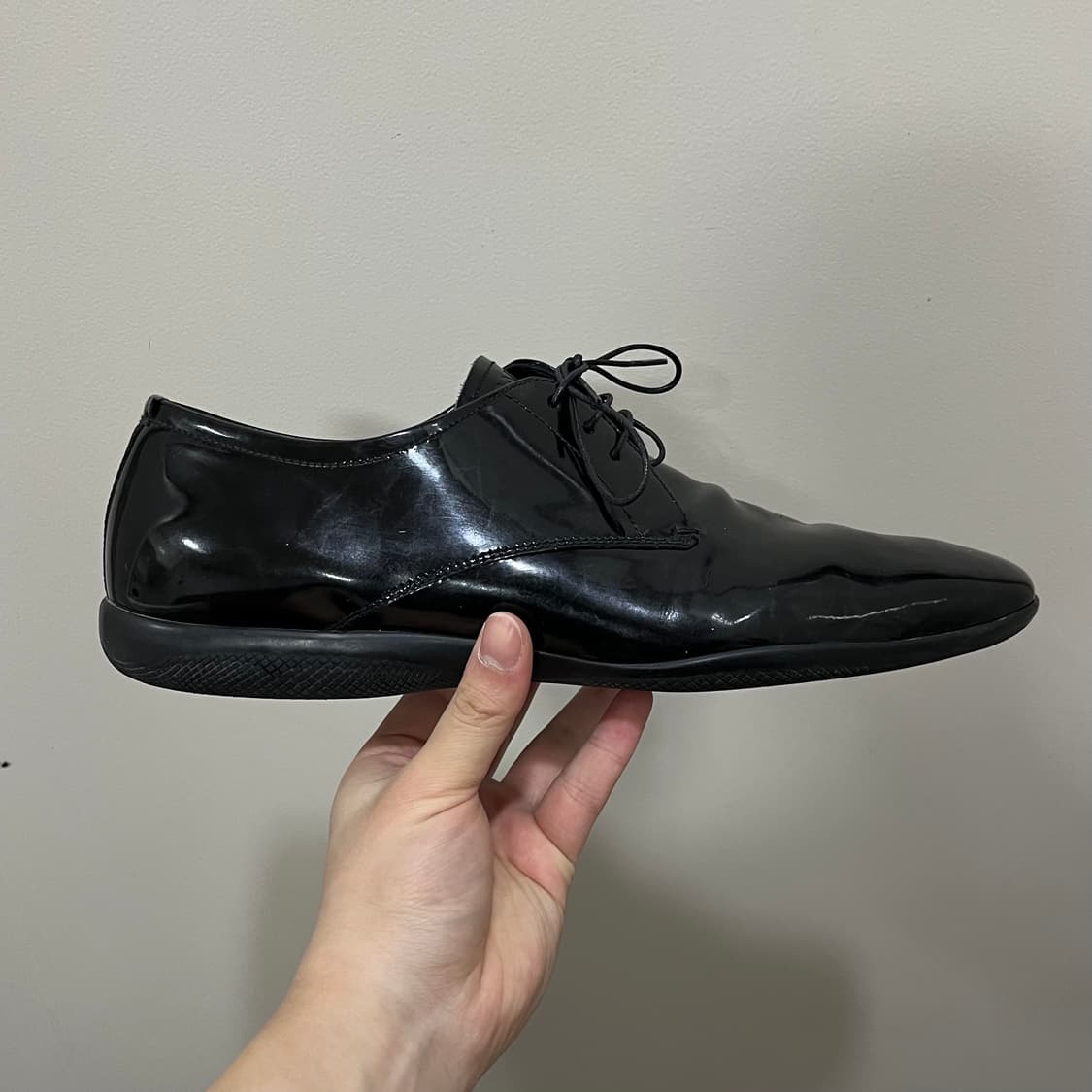 Prada Sports Patent Derby Shoes 상품이미지4