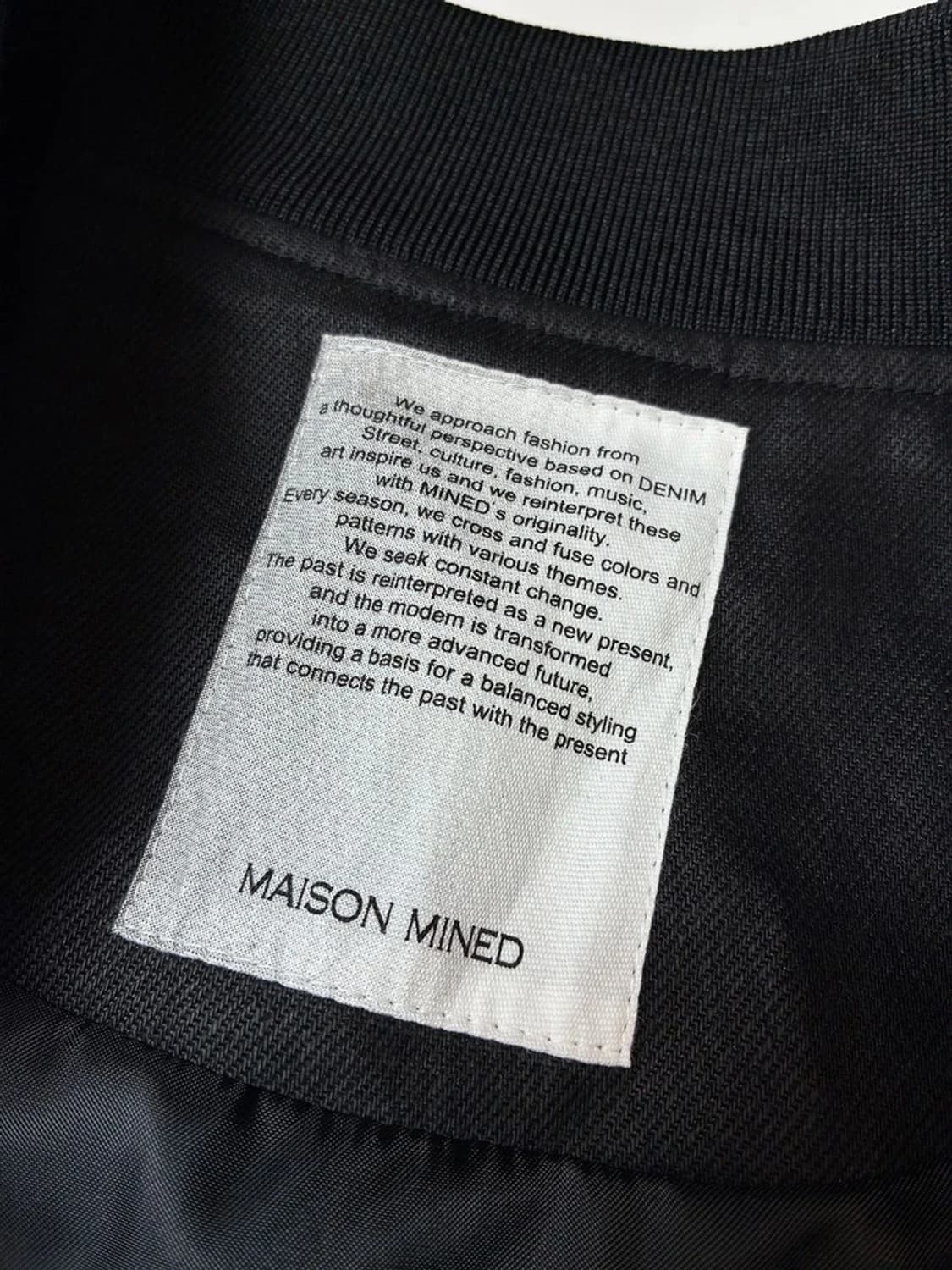 메종미네드 오버 Ma-1 플라이트 자켓 PN8921 상품이미지8