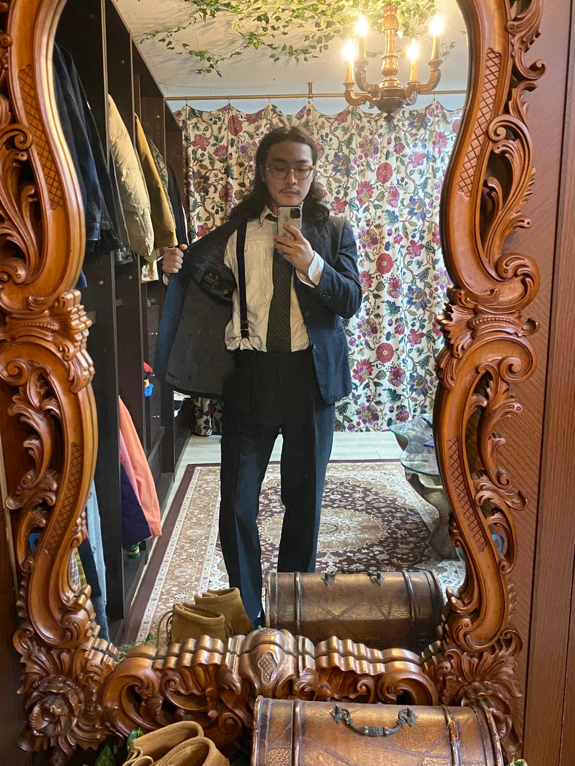 BROOKS BROTHERS suspenders suit 서스펜더 슈트 상품이미지10