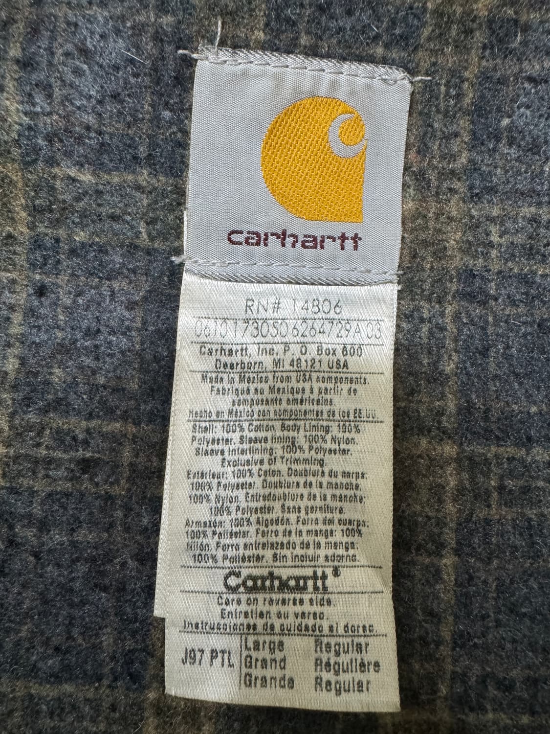 칼하트 J97 PTL (L) 상품이미지4