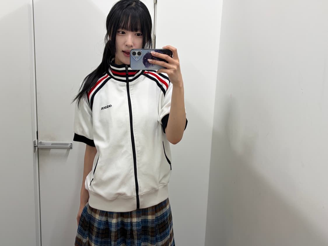 아디다스 트랙 반팔 집업 상품이미지4