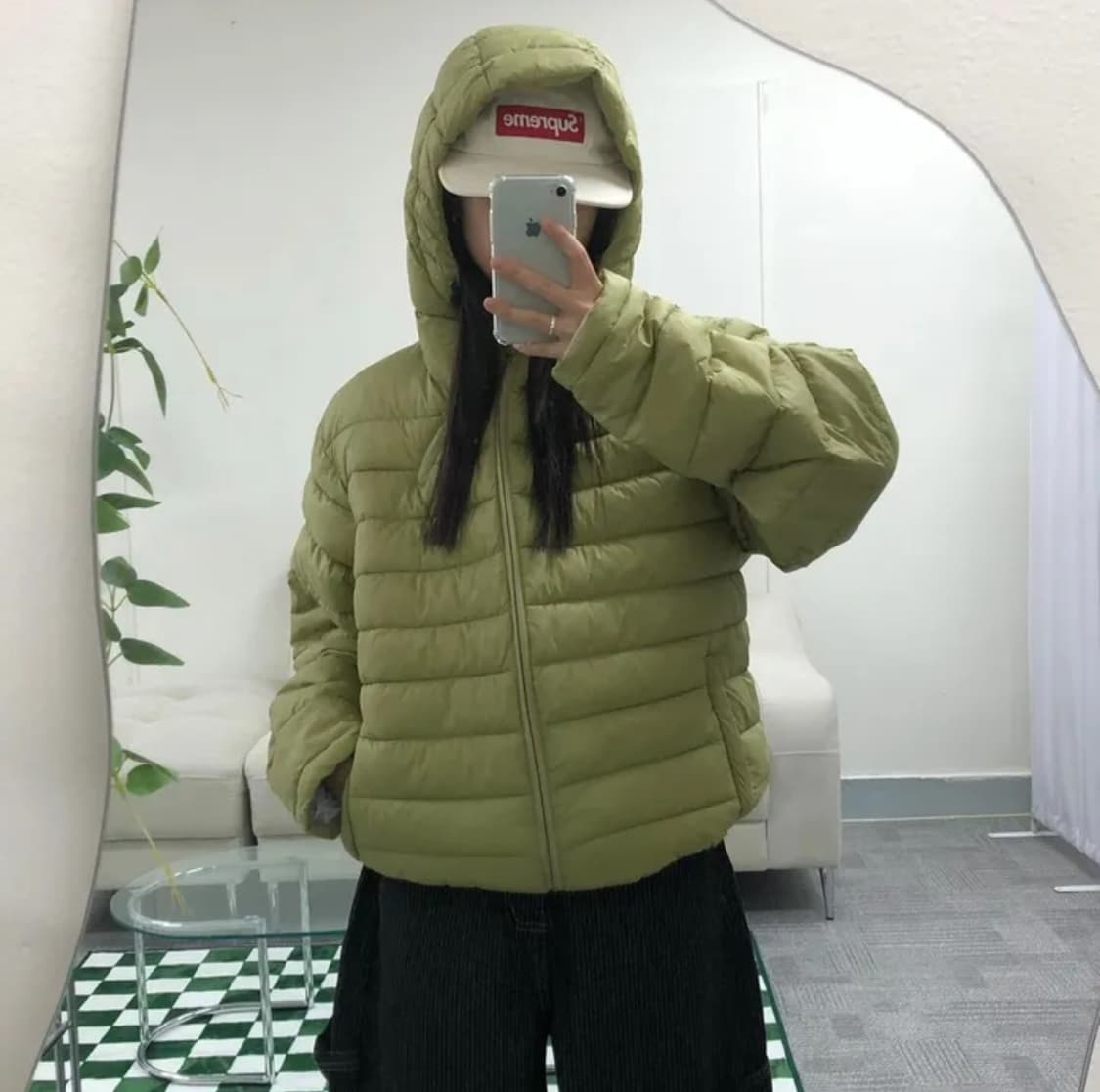 올리브 테크 워머 경량패딩 상품이미지1