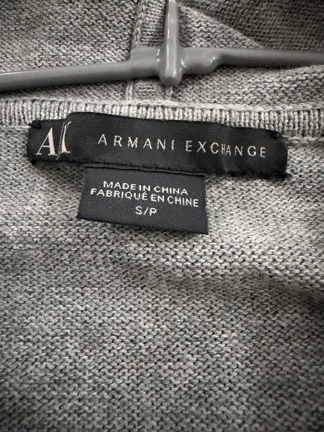 아르마니 익스체인지 니트 후드집업 상품이미지4