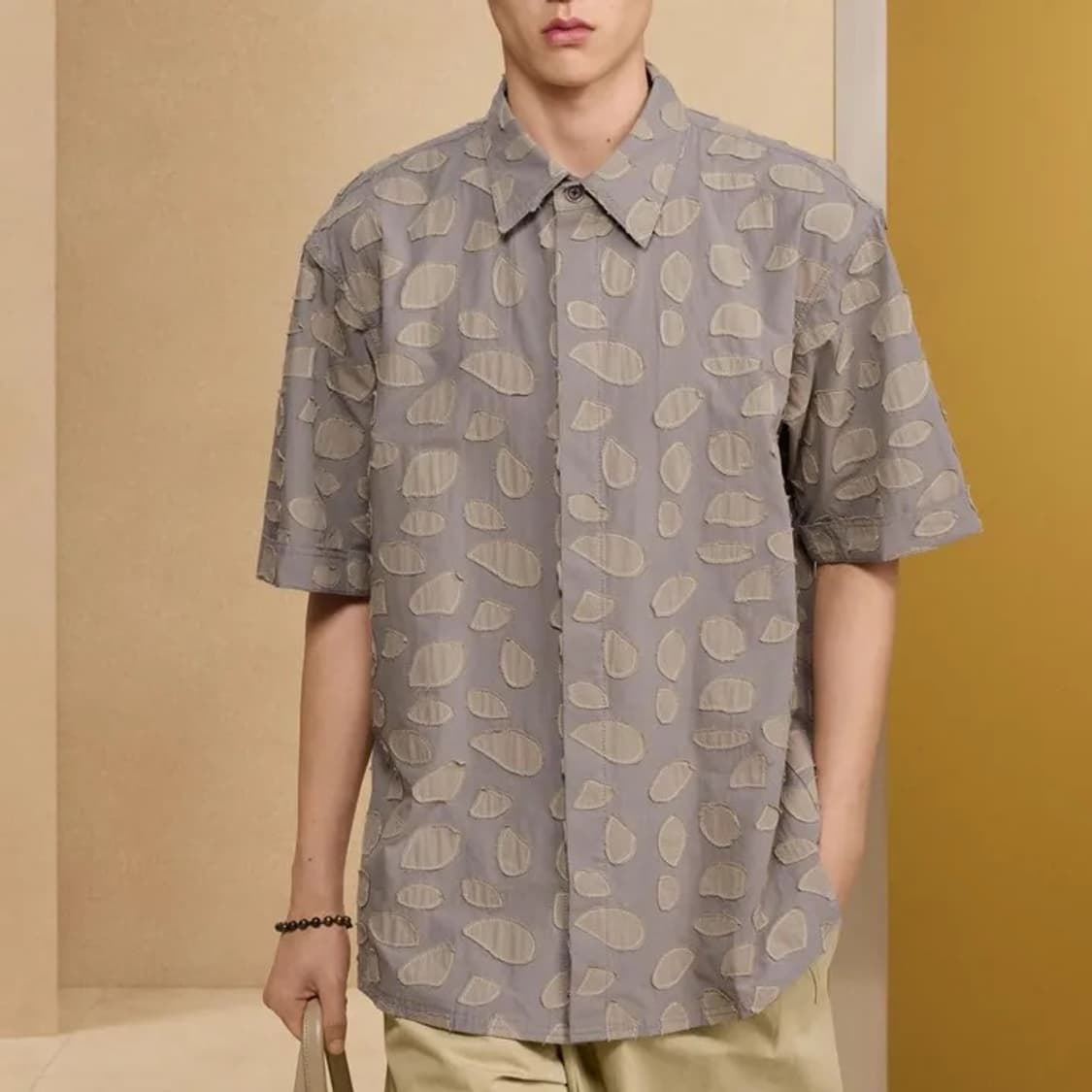 자라 서플라스 SPRLS 패치 셔츠 L 상품이미지1