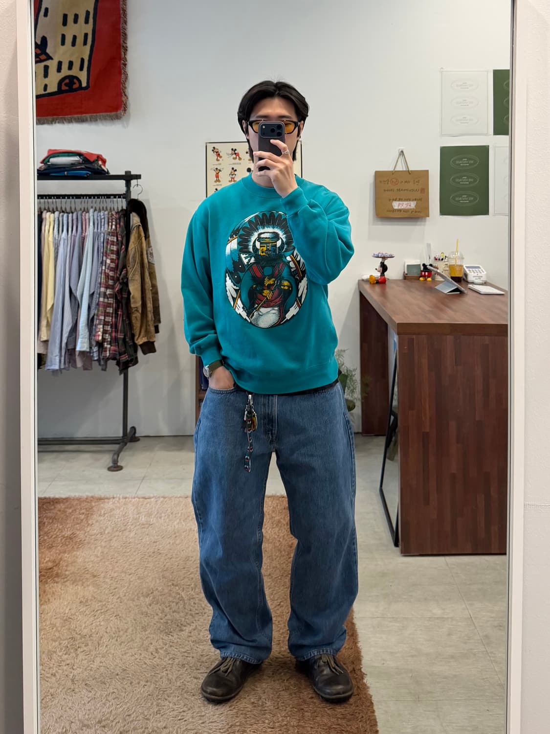 90s Vtg 빈티지 스웻 셔츠 상품이미지2