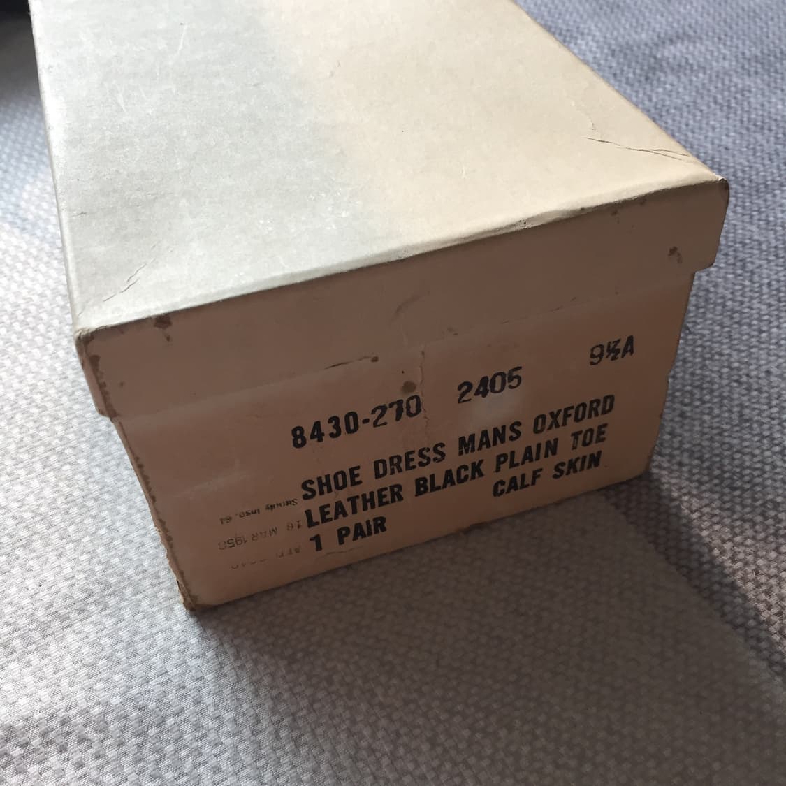 50s usn service shoes 해군단화  상품이미지9