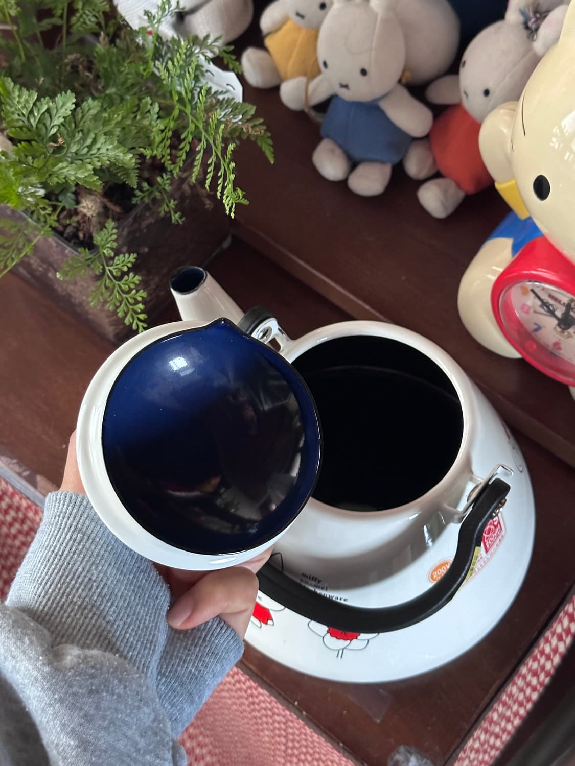 일본 미피 주전자 미피 케틀 에나멜주전자 법랑주전자 법랑 에나멜 상품이미지3