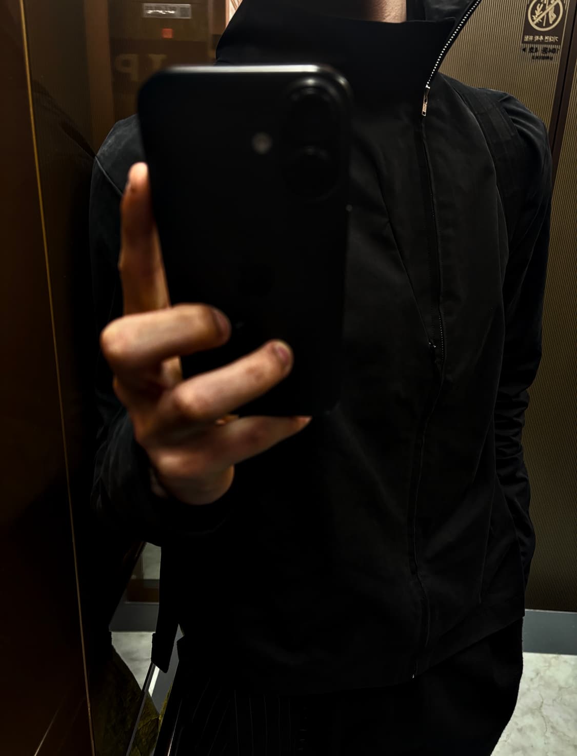 itstimeto 사선 자켓 상품이미지1