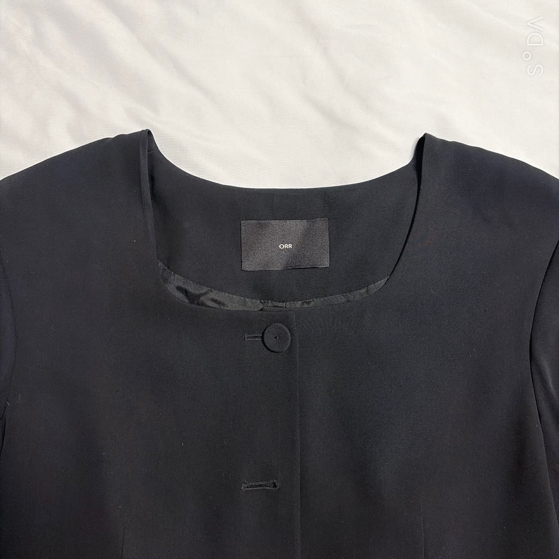 ORR 오르 블랙 스퀘어넥 자켓 S 상품이미지3